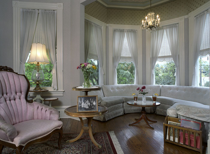 The Pink Mansion Parlor
