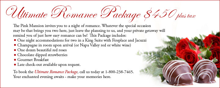 Pink Mansion Ultimate Romance Package